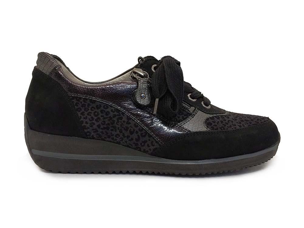 Zwarte Waldlaufer Sneakers Himona